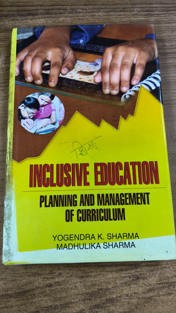 Inclusive Education : Planning And Management Of Curriculum